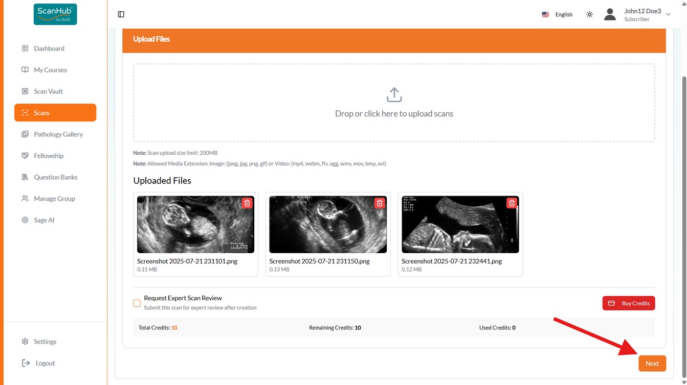 ScanHub screenshot